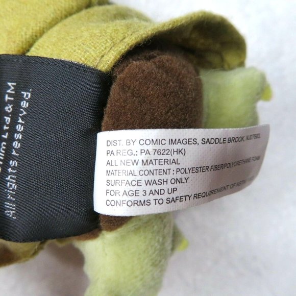 Vintage Star Wars Yoda Stuffed Plush Doll Toy Lucas film LTD 8" - Picture 6 of 10